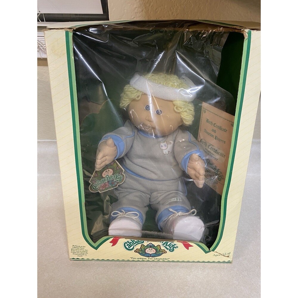 Vintage Cabbage Patch Doll Official In Box 1984 Layla Genny